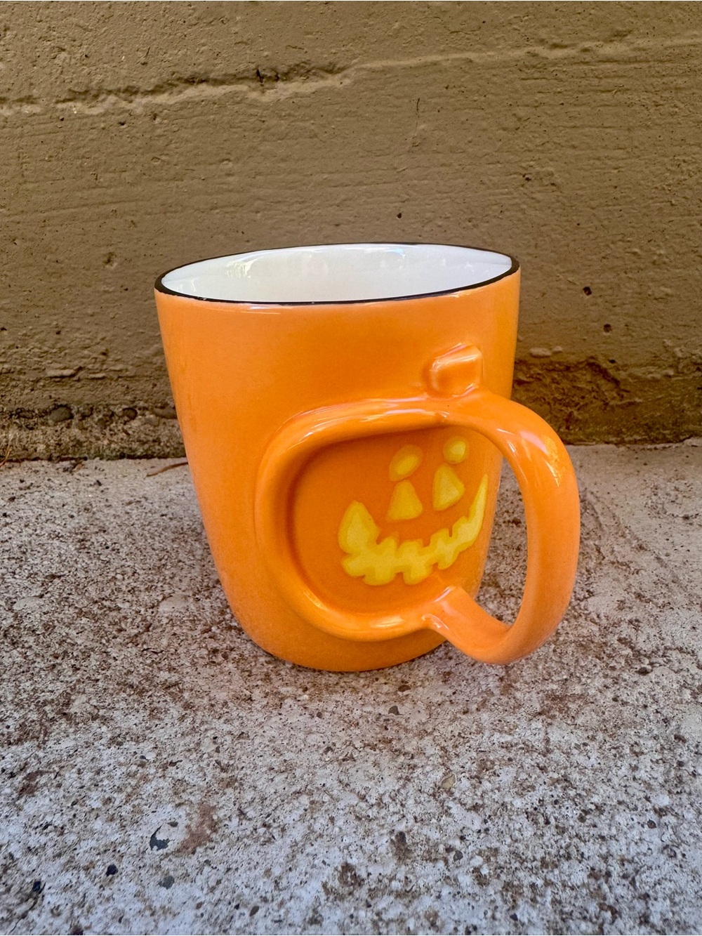 2003 Starbucks Jack O Lantern Collectible Coffee Mug